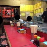 さつまっこ食堂 - 201612 さつまっ子  店内（座席より右まわり）→