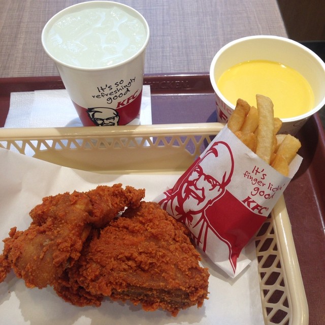 初めてのレッドホットチキン By ピンクサファイア ケンタッキーフライドチキン 中野店 Kfc 中野 レストラン その他 食べログ