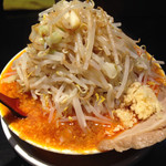 麺家 德 - 辛味噌ラーメン麺野菜大盛りニンニクあり