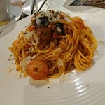 肉グリル＆イタリアン酒場 牛まる - トマトのパスタ