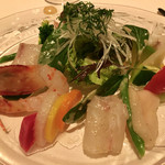 シェヌー - ヒラメや海老など、三陸の幸がいっぱい！（2016.12）