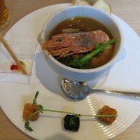 マルシェダイニング「ネン」 - 食べ放題とは別にやってきた、メインのブイヤベース（これはおかわりできない）。