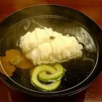 銀座 小十 - 淡路鱧、蓴菜