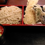 大橋屋 - あなご天せいろ（1250円） 