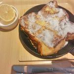 ペンギンベーカリーカフェ - レモンのフレンチトースト　800円　2016/12