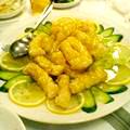 横浜中華街 北京飯店 - 白身魚はちみつレモン風味