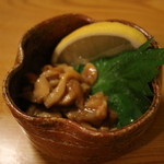 居酒屋 さち呼 - ホヤの塩辛