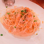 オステリア イマムラ - 白子とカラスミのスパゲティー