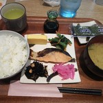 エスタシオン - 和朝食　税込500円(2016.11.23)