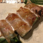 炭家 - アスパラベーコン巻き