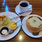 ココロカフェ - ミートドリアモーニング７００円