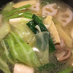 炎麻堂 - 野菜たっぷりタンメン