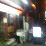 ニジイロ アルコバレーノ - 長堀通り側から見た風景…あ～ん、ピンボケ