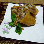 美加登家 - うるか味噌の包み揚げ