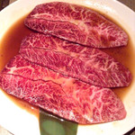 焼肉の名門 天壇 銀座店 - ミスジ