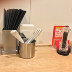 カーザ ルカ - カウンター席はこんな感じ。