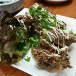 漁師ずし　司丸 - マグロの竜田揚げ