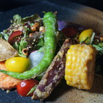 士心 サムライレストラン - 士心菜－戦国武将の長寿の秘訣「胡豆昆」を取り入れた京野菜のオリジナルサラダ