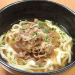 うどん屋 武 - 料理写真:麦とろ牛うどん