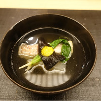 麻布十番 ふくだ - 2016/11_甘鯛と聖護院蕪のお椀