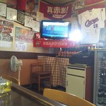 お好み焼・居酒屋 空 - 店内は広島カープで染まっています(2016.12.16)