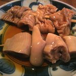 宇ち多゛ - ｢シンキ(酢)｣テッポウ(直腸)とコブクロのセット 