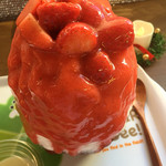 雪みるく - 紅ほっぺの生いちごミルク 900円