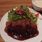 洋食 MARUWA - MARUWAビフカツ 1,100円