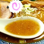 らぁめん とん平 - 味噌らぁめん【スープ】