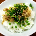 ラーメン浅野2号 - チャーシューご飯も常に進化してきました。もう、なんにもいえねぇ～美味しさ