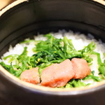 日本料理 晴山 - 鱈子と芹