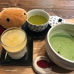 和葛とお抹茶のセット