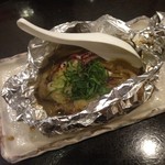 美味い家 若鈴 - 2016年11月：イカゲソの肝焼(\500)