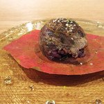 ばあく豚 奈良県産ひのひかり 古代米 白味噌 手毬寿司(2016.11月)