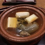 日本料理 とくを - 吸物・「鼈の鍋」