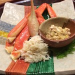日本料理 とくを - 蒸物・「島根隠岐島・松葉蟹」