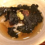 山玄茶 - 御飯・「鰻の茶漬けにして軽く一膳」