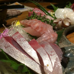 魚旬 - 本日の五種盛り1880円