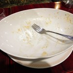 アーモンド - 明太子クリームソース（大盛）1,000円（コーヒー付き）