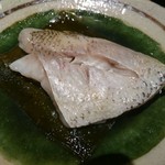 鮨 相澤 - 蒸し物　のど黒酒蒸し
