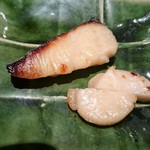 鮨 相澤 - 焼物　西京焼き 鰆と帆立
