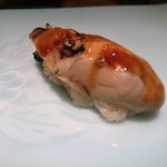 鮨 相澤 - 握り　厚岸の煮牡蠣