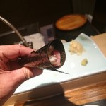 鮨 相澤 - 手巻き　鉄火