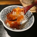 鮨 相澤 - ちょっと丼　雲丹といくらリフト