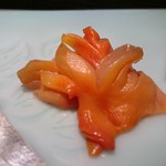 鮨 相澤 - 造り三品　赤貝