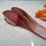 鮨 相澤 - 造り三品　〆鯖
