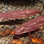 焼肉牛庄 - つらみ焼き上がり