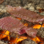 焼肉牛庄 - ハラミ焼き上がり