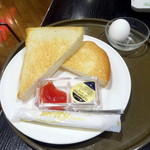 カフェ・ラフィーネ - トーストモーニングセット780円