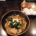 助さん・格さん - うどん定食@600